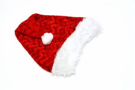 simsearch:400-05180053,k - folded santa claus hat on a white surface Stockbilder - Microstock & Abonnement, Bildnummer: 400-05049085