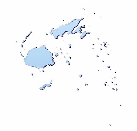 simsearch:400-04511519,k - Fiji map filled with light blue gradient. High resolution. Mercator projection. Foto de stock - Super Valor sin royalties y Suscripción, Código: 400-05049533