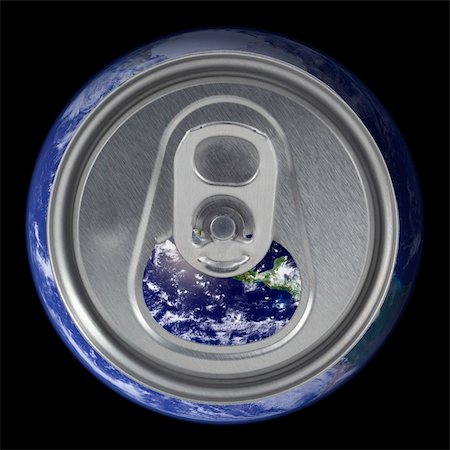 A Open earth soda can lid on black background Stock Photo - Budget Royalty-Free & Subscription, Code: 400-05049796