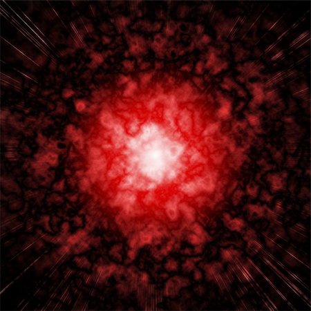explosion (détonation) - Computer generated illustration of exploded celestial body Foto de stock - Super Valor sin royalties y Suscripción, Código: 400-05040385