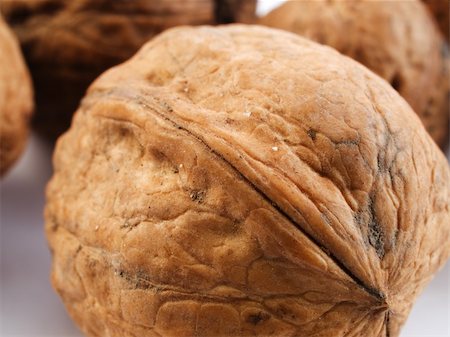A macro of a walnut Stock Photo - Budget Royalty-Free & Subscription, Code: 400-05040396