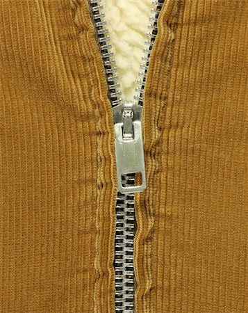 Half open coat zipper close up Stock Photo - Budget Royalty-Free & Subscription, Code: 400-05040695