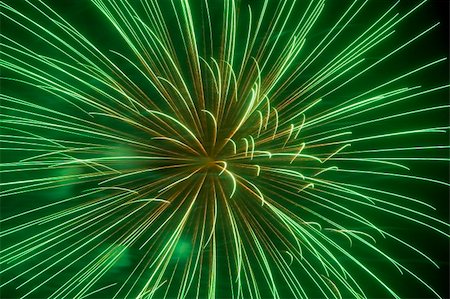 roman festival - Holiday fireworks on the night sky Stock Photo - Budget Royalty-Free & Subscription, Code: 400-05040924