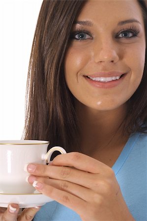 simsearch:400-04001073,k - beautiful model having a cup of coffee Stock Photo - Budget Royalty-Free & Subscription, Code: 400-05041546