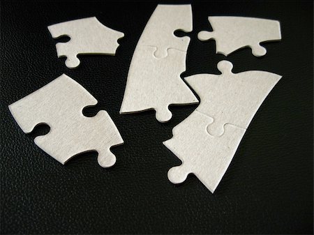 puzzle piece black background - Puzzle element Stock Photo - Budget Royalty-Free & Subscription, Code: 400-05041836