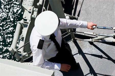 sailors deck - Naval seaman on his ship Stock Photo - Budget Royalty-Free & Subscription, Code: 400-05041984