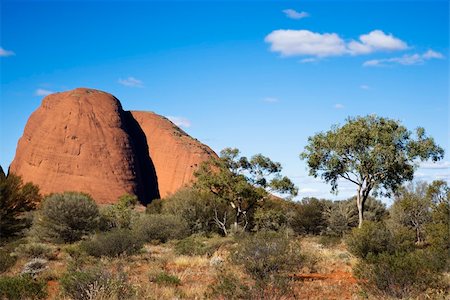 The Olgas rock formation in Uluru Kata Tjuta National Park, Australia. Photographie de stock - Aubaine LD & Abonnement, Code: 400-05042119