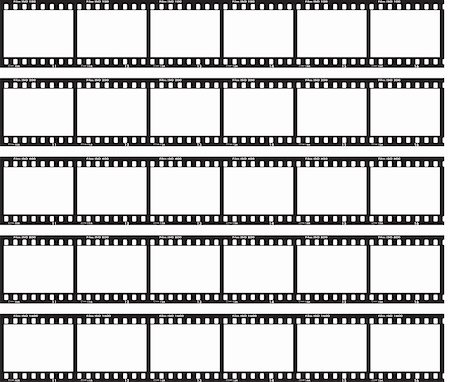 Traditional film strip with ISO label and numbers at side. Stock Photo - Budget Royalty-Free & Subscription, Code: 400-05043416