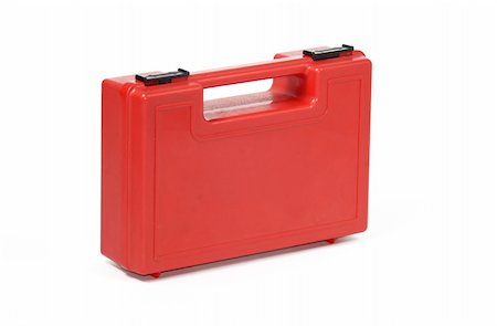 simsearch:640-02950999,k - Red Toolbox Photographie de stock - Aubaine LD & Abonnement, Code: 400-05054694