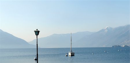 Ascona, lake Maggiore (ticino -Switzerland) Stock Photo - Budget Royalty-Free & Subscription, Code: 400-05054785
