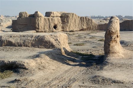 ruined city - Road in old Gaochang, China Stock Photo - Budget Royalty-Free & Subscription, Code: 400-05055780