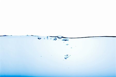 fizzy pop - An abstract background of calm water with a few bubbles Stock Photo - Budget Royalty-Free & Subscription, Code: 400-05057414