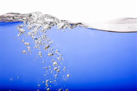 simsearch:400-04530350,k - A water surface detail image with bubbles Stockbilder - Microstock & Abonnement, Bildnummer: 400-05057418