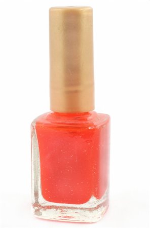 paint toe nails - nail polish on white Stock Photo - Budget Royalty-Free & Subscription, Code: 400-05057768