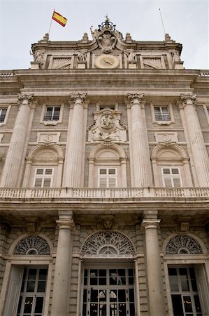 palacio - Main entrance into 'Palacio Real', Madrid Stock Photo - Budget Royalty-Free & Subscription, Code: 400-05051550