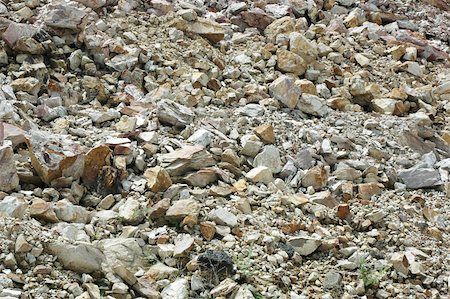 stone quarry - Texture of natural rocks and boulders Foto de stock - Super Valor sin royalties y Suscripción, Código: 400-05052609
