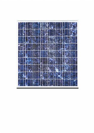 simsearch:400-05255582,k - Solar energy panel isolated over white. Photographie de stock - Aubaine LD & Abonnement, Code: 400-05052766