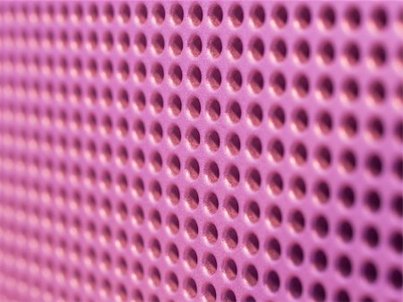 Futuristic pink hole grid making an abstract pattern. Shallow DOF. Stockbilder - Microstock & Abonnement, Bildnummer: 400-05052858
