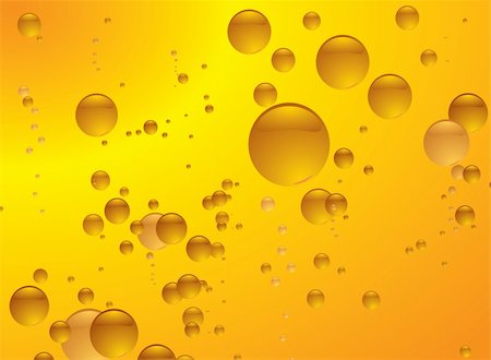 subtle amber bubble background illustrated with copy space Photographie de stock - Aubaine LD & Abonnement, Code: 400-05053648
