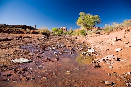 simsearch:400-05064360,k - Brook in Valley of the gods in Utah, USA Stock Photo - Budget Royalty-Free & Subscription, Code: 400-05064362