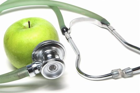 simsearch:400-05032147,k - An apple a day keeps the doctor away. Photographie de stock - Aubaine LD & Abonnement, Code: 400-05064511