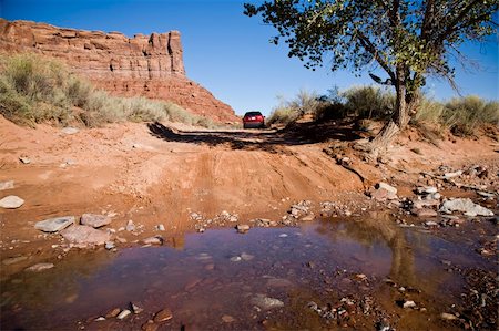simsearch:400-05064360,k - Brook in Valley of the gods in Utah, USA Stock Photo - Budget Royalty-Free & Subscription, Code: 400-05065296