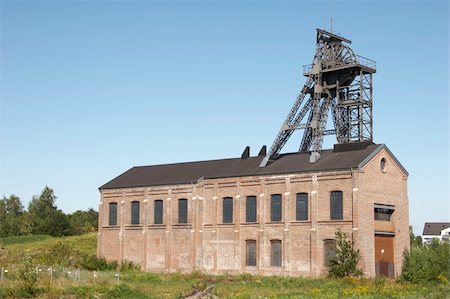 Gneisenau colliery shaft Stock Photo - Budget Royalty-Free & Subscription, Code: 400-05065632