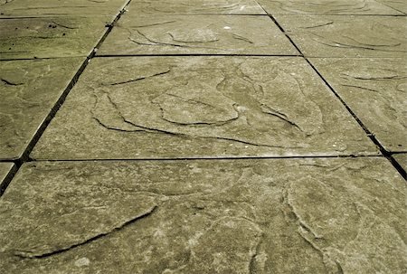 stone slab - A perspective view of some patio slabs Stock Photo - Budget Royalty-Free & Subscription, Code: 400-05065721