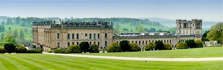 england derbyshire chatsworth house Stock Photo - Budget Royalty-Free & Subscription, Code: 400-05066013