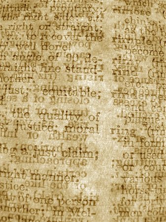 dusty book - Close-up of old English dictionary Stock Photo - Budget Royalty-Free & Subscription, Code: 400-05066288