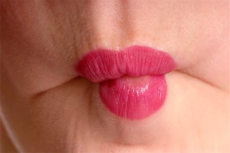 simsearch:400-04520503,k - female mouth with red lips and kissmouth Stock Photo - Budget Royalty-Free & Subscription, Code: 400-05067093