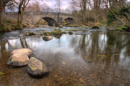 Low level shot of Skelwith Bridge, Lake District. Stock Photo - Budget Royalty-Free & Subscription, Code: 400-05068579