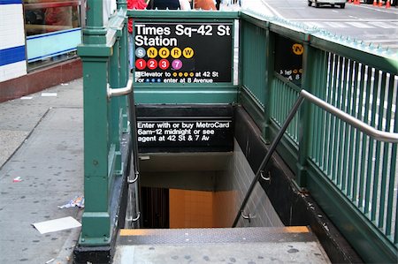 New York Subway Station Stock Photo - Budget Royalty-Free & Subscription, Code: 400-05069269