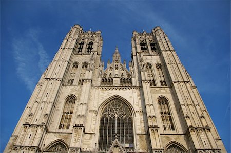 simsearch:400-05356743,k - Picture of saint Michel church (Brussels, Belgium) Stockbilder - Microstock & Abonnement, Bildnummer: 400-05069293