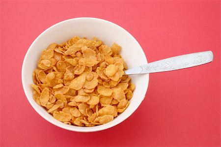 simsearch:400-03917186,k - light breakfast - cornflakes Stock Photo - Budget Royalty-Free & Subscription, Code: 400-05060315