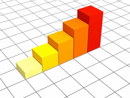 simsearch:400-05085177,k - The 3d diagram, showing positive results Stock Photo - Budget Royalty-Free & Subscription, Code: 400-05060454