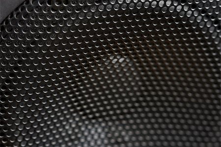 Abstract Macro of Speaker Mesh with Selective Focus. Stock Photo - Budget Royalty-Free & Subscription, Code: 400-05061003