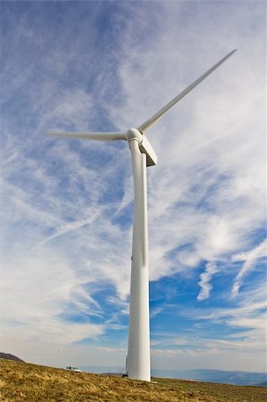 simsearch:400-03912255,k - Windmill turning on the sunset in summer. Motion blur Stock Photo - Budget Royalty-Free & Subscription, Code: 400-05061848