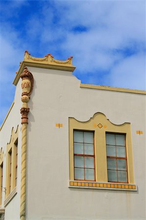 simsearch:400-03914032,k - Close up of a building with unique architecture. Photographie de stock - Aubaine LD & Abonnement, Code: 400-05062622