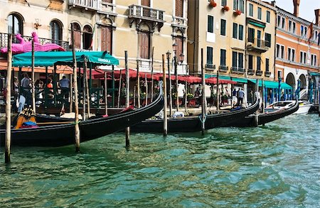 simsearch:400-06391540,k - Main canal of Venice in clear sunny day Stock Photo - Budget Royalty-Free & Subscription, Code: 400-05063573