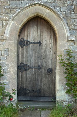 resilient - Old church door Stock Photo - Budget Royalty-Free & Subscription, Code: 400-05063739