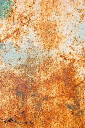 etch - Rusty metal with peeled paint and etched numbers. Abstract background texture. Stock Photo - Budget Royalty-Free & Subscription, Code: 400-05063820
