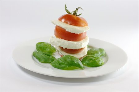 insalata caprese Stock Photo - Budget Royalty-Free & Subscription, Code: 400-05063904