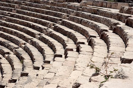 remains of roman theater in Beit-Shean, Israel Stockbilder - Microstock & Abonnement, Bildnummer: 400-05074407