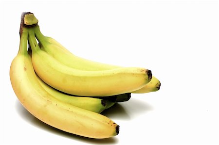 A bunch of freshly picked yellow bananas. Stock Photo - Budget Royalty-Free & Subscription, Code: 400-05074938