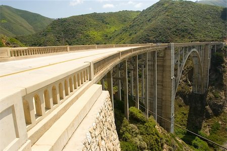 Pacific coastline in Big Sure near Bixby Bridge. Stock Photo - Budget Royalty-Free & Subscription, Code: 400-05075282