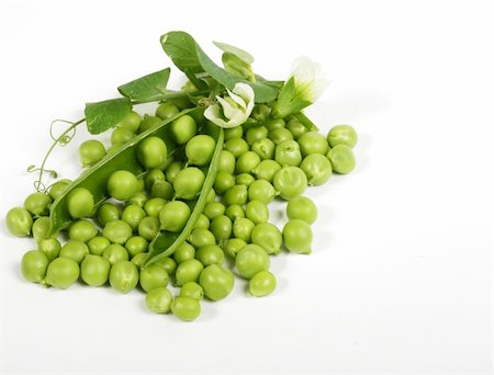 Fresh green peas Stock Photo - Budget Royalty-Free & Subscription, Code: 400-05075294