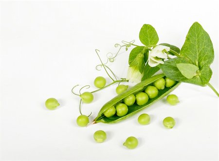 Fresh green peas Stock Photo - Budget Royalty-Free & Subscription, Code: 400-05075295