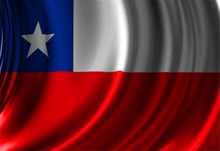 festivals in chile south america - Chilean flag waving in the wind Stock Photo - Budget Royalty-Free & Subscription, Code: 400-05075504