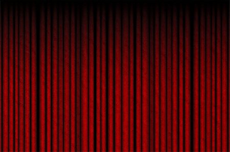 simsearch:400-05010741,k - red movie or theatre curtain with some smooth lines in it Stock Photo - Budget Royalty-Free & Subscription, Code: 400-05075657